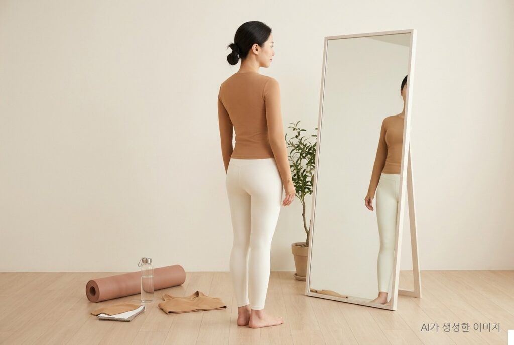 레깅스 비침 - AI로 생성된 이미지입니다